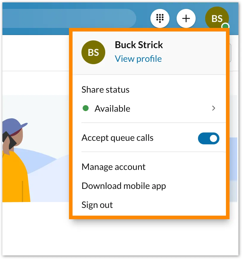 RC Office Top Header Bar