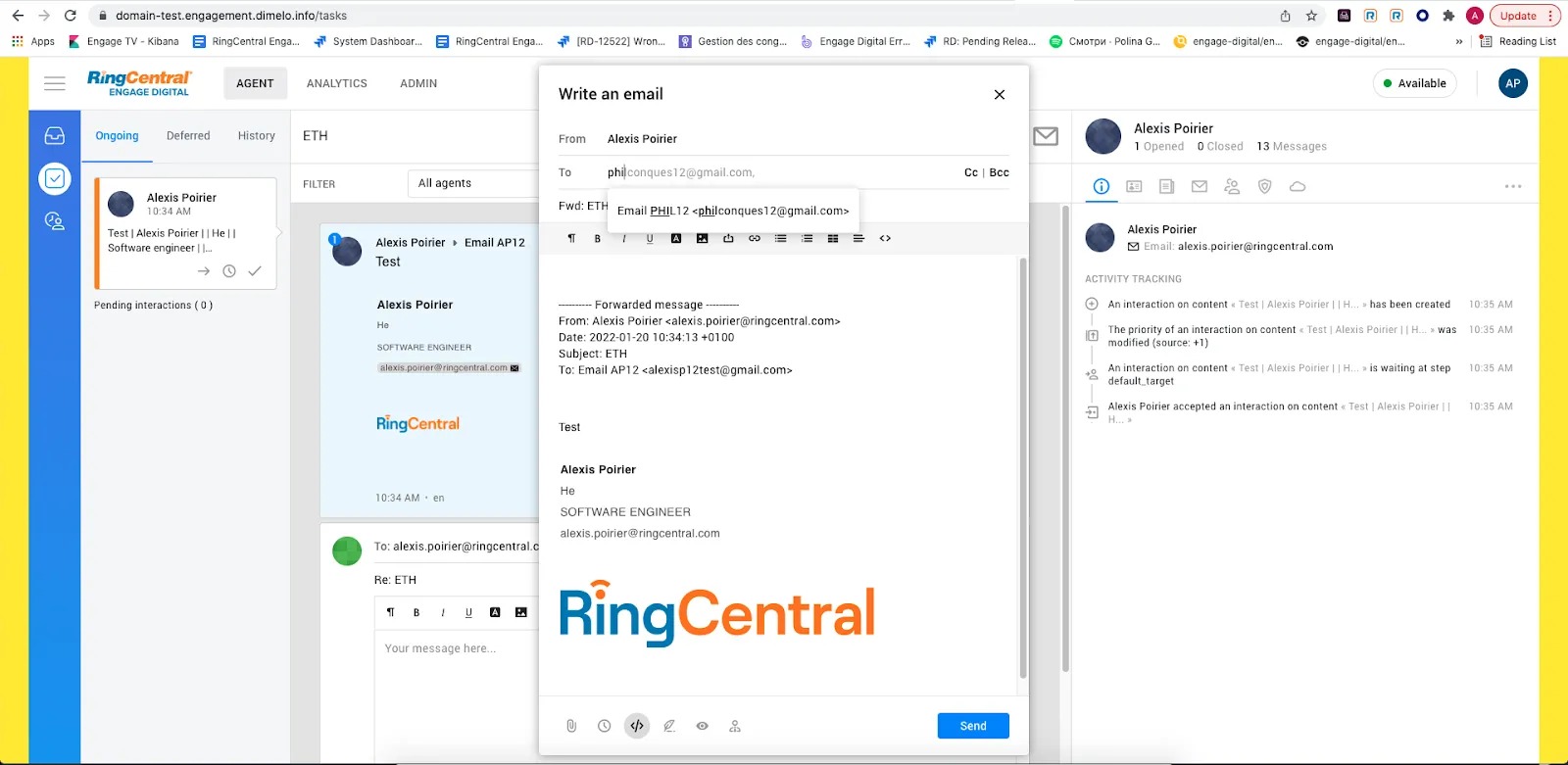 Engage Messaging
