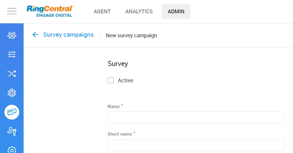 Added option to shorten URLs for Engage Surveys