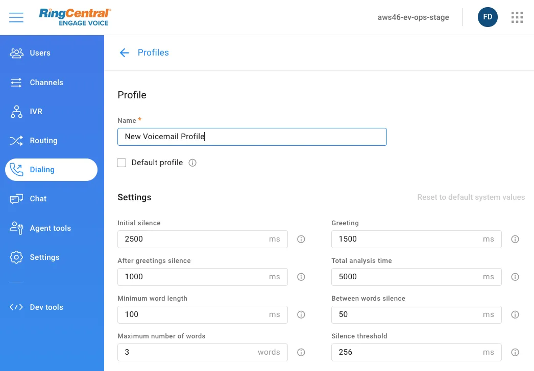 Agent UI App Switcher Functionality screenshot