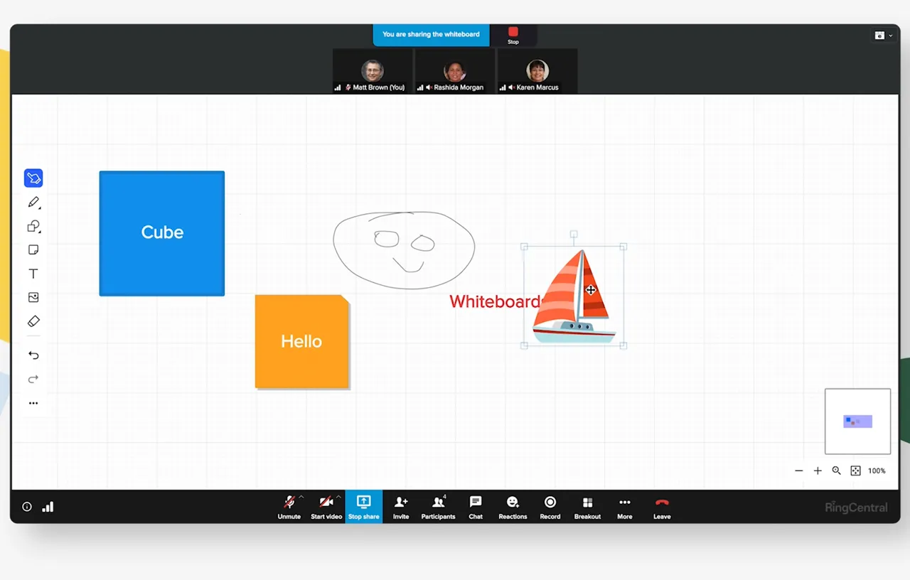 Using whiteboards
