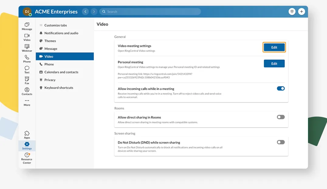 Optimize your video settings